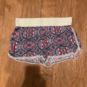 No Boundaries Size Lrge Shorts Multicolored